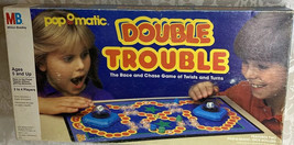 1987 Double Trouble Board Game Milton Bradley Popomatic Pop Vintage Comp... - $16.83