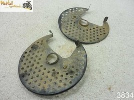 Honda LEFT RIGHT FRONT BRAKE SPLASH GUARD 87-92 TRX250X 93-09 TRX300EX T... - $24.95