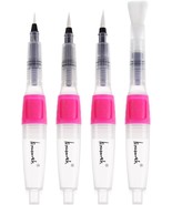 Watercolor Brush Pens Set 4 pcs Watercolor Paint Pens for Painting Marke... - £18.73 GBP