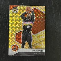 2020-21 Panini Mosaic Basketball Jae Crowder Base #185 Reactive Yellow Suns - £1.57 GBP