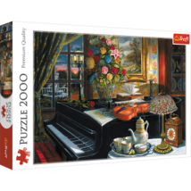 2000 Piece Jigsaw Puzzle, Sounds of Music, Instruments and Piano Puzzle,... - $30.07