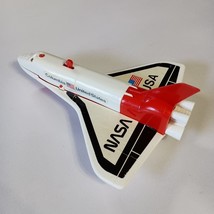 Vintage Space Shuttle USA Columbia Processed Plastic Co. White Red 9&quot; Re... - $17.33