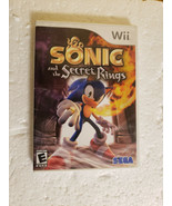 Sonic and the Secret Rings (Nintendo Wii, 2007) No Booklet - $9.79