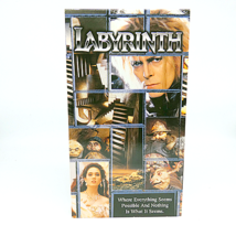 Jim Henson&#39;s Labyrinth (VHS, 1999) Davie Bowie Jennifer Connelly George ... - $4.84