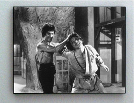 Rare Framed Bruce Lee fighting Jackie Chan Vintage Photo. Giclée Print - £15.04 GBP