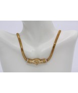 Authenticity Guarantee

Farah Gold 21K Gold Two Tone Fancy Mesh Bar Neck... - $3,364.01 CAD