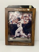 Vintage Cal Ripkin Jr. Wood Plaque Orioles Souvenir #8 Made in the USA - £14.77 GBP