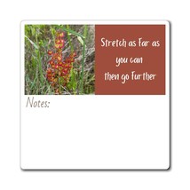 Motivational Fridge Magnet with space for notes (15X15cm) - £11.86 GBP