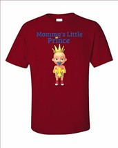 Kellyww Mommy&#39;s Little Prince uses a Pacifier - Unisex T-Shirt Red - £32.04 GBP