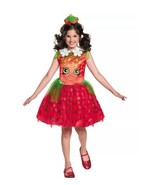 Shopkins Girls Strawberry Kiss Classic Costume Dress &amp; Headband Small 4-6X - €13,64 EUR