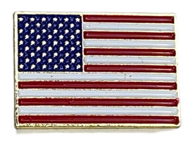 American Flag Lapel Pin Hat Tie Tack Badge Pinback Vote Patriot Patriotic Usa - £2.95 GBP
