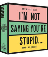 I&#39;M Not Saying You&#39;Re Stupid Trivia Party Game, 5.7 X 5.7 X 1.8&quot; - £19.75 GBP