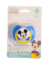 Pacifier With Cover - New - Disney Baby Mickey Mouse &amp; Friends Blue Mickey Mouse - £7.04 GBP