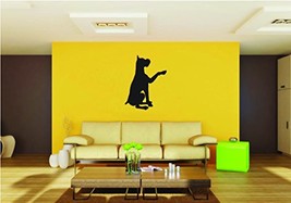 Picniva pet scene boxer sty39 removable Vinyl Wall Decal Home Dicor - £6.89 GBP