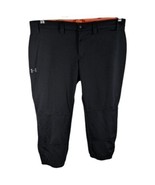 Under Armour Black Softball Knickers Back Pockets Womens Large Pants Capri - €24,73 EUR