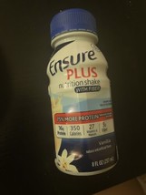 Ensure Plus Liquid Nutrition Shake with Fiber 16 Grams of Protein  Vanil... - $14.84