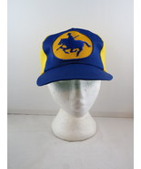 Vintage Patched Trucker Hat - RCMP of Canada Huge Patch - Adult Snapback - $67.20 CAD