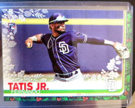 Fernando Tatis Jr Rookie Card 2019 topps holiday Metallic Snowflake hw12... - $22.57