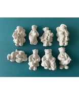 T1 - Lot 1 - 8 Mixed Friendship Magnets, Pins Ceramic Bisque Ready-to-Pa... - €3,63 EUR