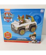 Paw Patrol TRACKER JUNGLE CRUISER Dog Figure Vehicle Spin Master Nickelo... - £19.40 GBP
