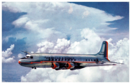 American Airlines DC 6 Flagship Airline Issued Postcard - £8.87 GBP