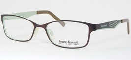 Bruno Banani 32008 Bm Brown /Mint Rare Eyeglasses Glasses 52-16-140mm Germany - £64.32 GBP