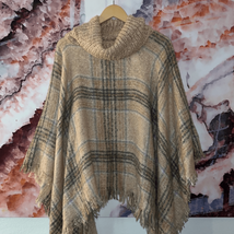 Women’s Cowl neck, Fringe poncho, one size fits most - £10.78 GBP