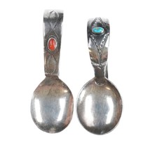 2 Vintage Navajo Baby Spoons - £232.76 GBP