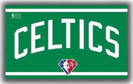 Boston Celtics Basketball Team Memorable Flag 90x150cm 3x5ft Best Green Banner - £11.95 GBP