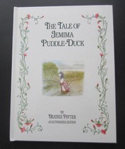 The Tale Of Jemima PUDDLE-DUCK ~ Beatrix Potter Large Hb Authorized Edition - £9.96 GBP