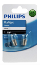 Philips Flashlight Mini Screw Base Light Bulb, Clear T3, 1.5 Watt - $13.95