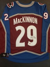 Nathan MacKinnon Autographed Colorado Avalanche Fanatics Jersey Framewor... - £299.83 GBP