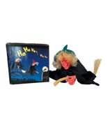 Vintage 14&quot; Sonic Witch Eerie Laughing Motion Sound Tested WORKS!! Hallo... - $548.60 MXN