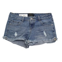 Ci Sono Denim Collection Shorts Womens 7 Blue Low Rise Boyfriend Bottoms - $19.68