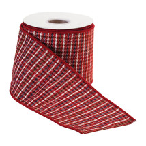 Traditional Plaid Ribbon 4&quot; x 10 yds. - $51.66