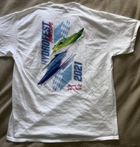 Hydroplane Hydrofest 2021 Racing T Shirt Size XL Manson Chelan Washington - £15.63 GBP