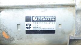 Starter Motor CVT Fits 08-15 LEGACY 65596 image 7