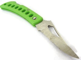 Frost Cutlery Green Stainless Steel Folding Pocket Knife - £7.75 GBP