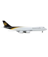 Boeing 747-8F Commercial Aircraft &quot;UPS Worldwide Services&quot; White with Br... - $167.71 CAD