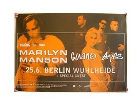 Marilyn Manson Guano Apes Affiche Concert Berlin - $62.74