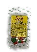 Enjoy Snacks Li Hing Gummy Bears 3oz Bag - £11.81 GBP