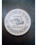 AACA Hershey PA Region 1991 Wooden Nickel from Fall Flea Market and Car ... - $13.78 CAD