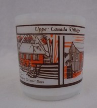 One Vintage Upper Canada Glass bake  Milk Glass Stack-able Mug  - £11.61 GBP