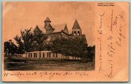 Lincoln School South Building Wausau Wisconsin WI 1906 UDB Postcard D14 - $15.79