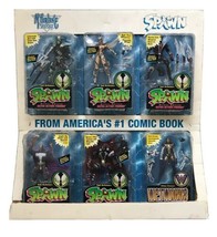 Vintage Ca. 1995 Spawn Store Display Deluxe Action Figure Set McFarlane Toys 6 - £71.00 GBP