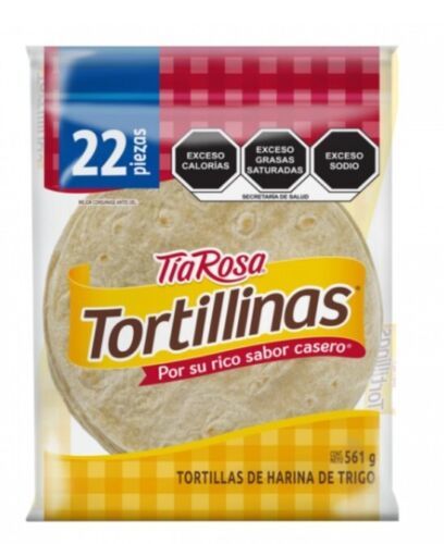 2X TIA ROSA FLOUR TORTILLAS - 2 BAGS of 22 Ct ea. - FREE PRIORITY SHIP - $22.78