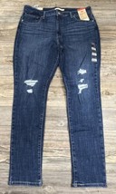Levi&#39;s 721 High-Rise Skinny Jeans - Blue - Womens Size 18 Medium W34 L30 - NEW - £14.95 GBP