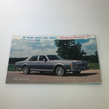VTG 1977 Chevrolet Caprice Classic Sedan Coupe Car Auto Brochure Catalog - $11.35