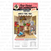 Art Impressions Matchbooks Stamp &amp; Die Set - Tool Shed - $19.99
