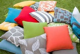 Sunbrella Custom Throw Pillow, Indoor/outdoor, Home decor, Oversized pillow,  - $43.75+
